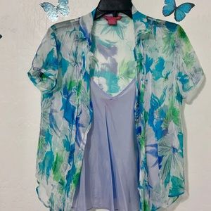 Sunny Leigh 100% Silk match set